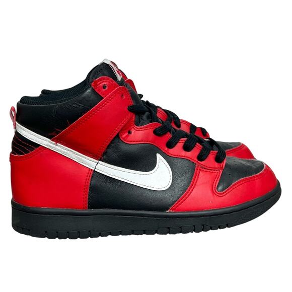 Nike Dunk High Deadpool Youth Size 7Y Women 8.5 Red Black DB2179-003 RARE - Picture 2 of 9